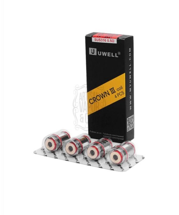 UWELL Crown 2 Replacement Coils 0.5 ohms (4 Pack)