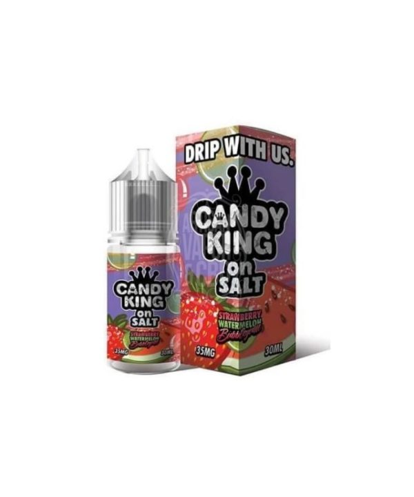 Strawberry Watermelon Bubblegum by Candy King on SALT – 30ml