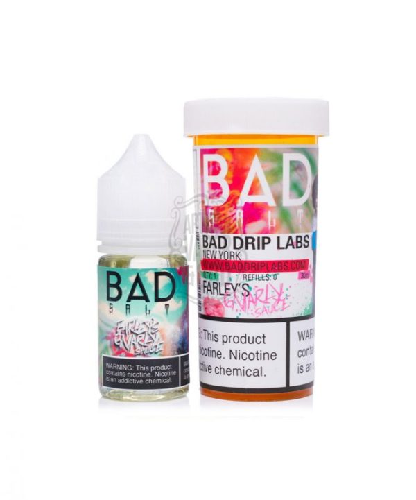 Farley’s Gnarly Sauce by Bad Drip Salt 30ML E-Liquid