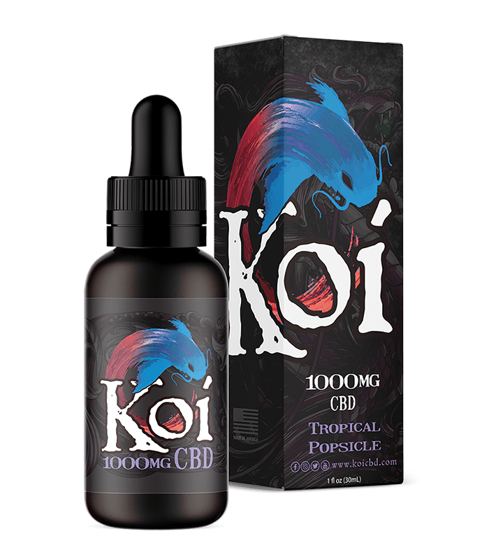 KOI Vape – Vanilla Caramel Custard – 500mg Grapevine