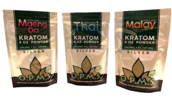 OPMS Kratom Silver Green Powder 4oz