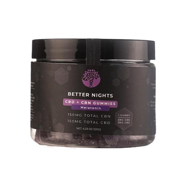 Creating Better Nights 300mg CBD + CBN with Melatonin Sleep Gummies 30ct