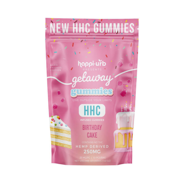 HHC Happi-URB Gummies 250mg 10ct