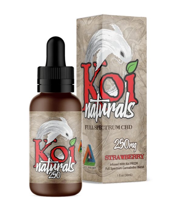 Koi Natural FS Tinctures – Strawberry -2000MG