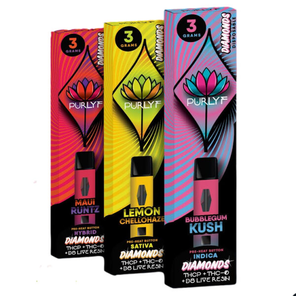 Purlyf THCP+THC-O+D8 Disposable 3gram