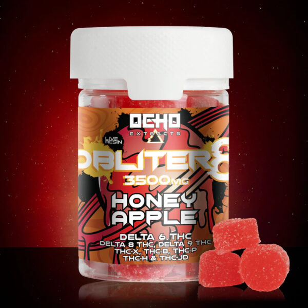 OCHO Obliter8 Gummies 3500mg 20ct (Delta 6+D8+D9+THC-X+THC-B+THC-P+THC-H+THC-JD)